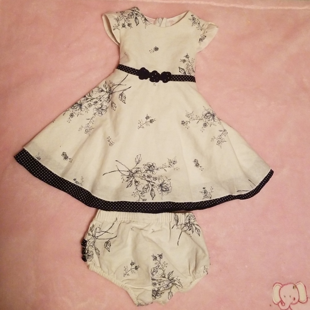 Baby's Dress with Bloomers